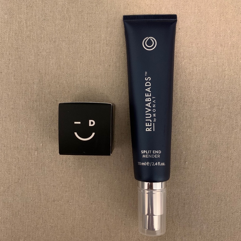 Monat split end mender + disco kitten mask